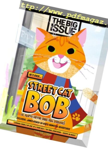 The Big Issue – 9 April 2018 Cover