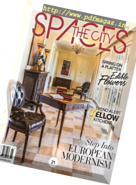 The City Spaces – Spring 2018 Cover