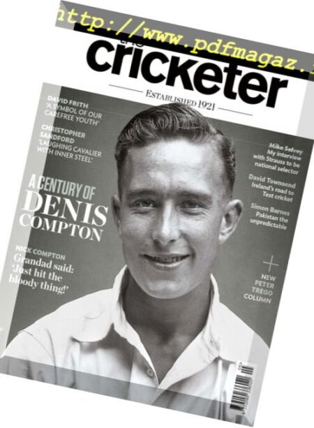 The Cricketer Magazine – May 2018 Cover