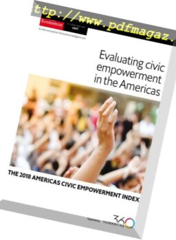 The Economist (Intelligence Unit) – Evaluating civic empowerment in the Americas 2018