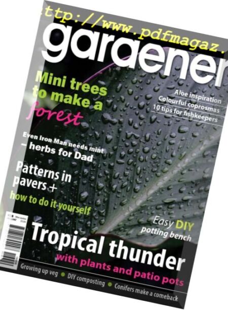 The Gardener South Africa – June 2018 Cover
