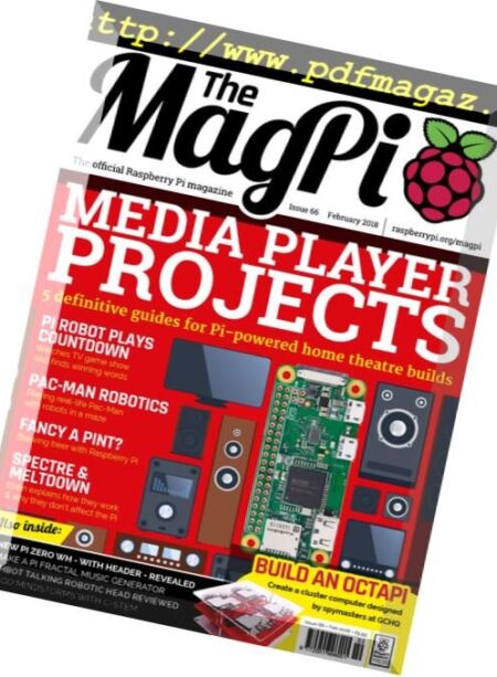 The Magpi – February 2018 Cover