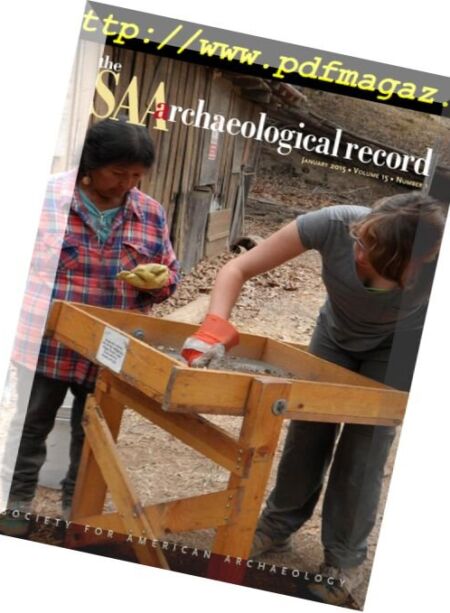 The SAA Archaeological Record – January 2015 Cover