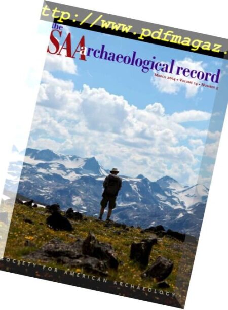 The SAA Archaeological Record – March 2014 Cover