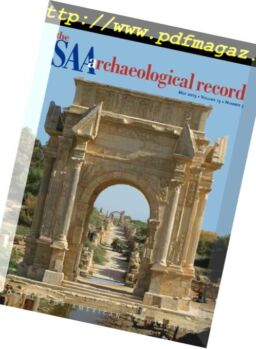 The SAA Archaeological Record – May 2013