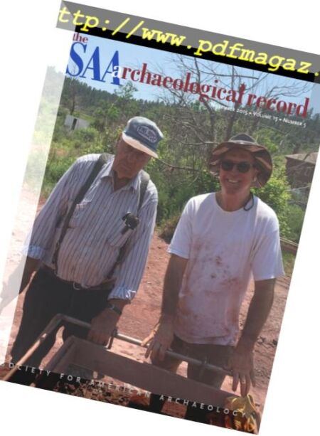 The SAA Archaeological Record – November 2015 Cover
