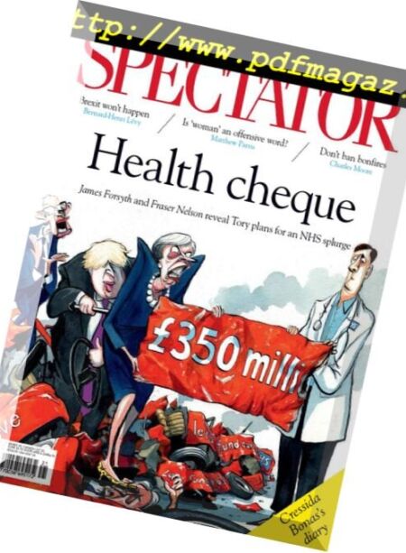 The Spectator – May 26, 2018 Cover
