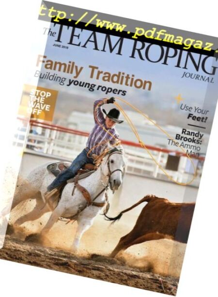 The Team Roping Journal – June 2018 Cover