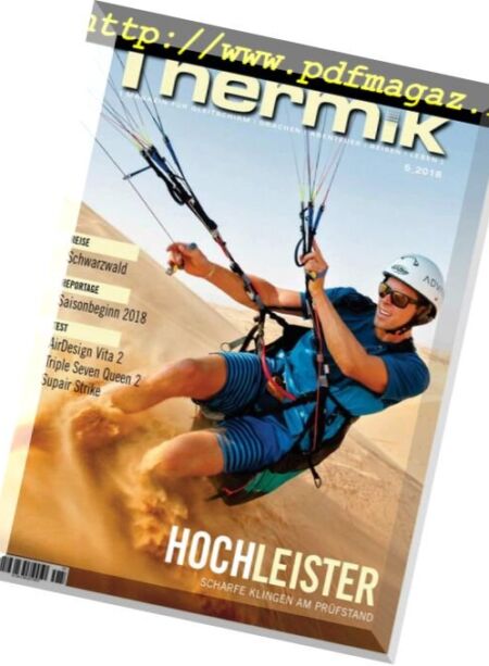 Thermik Magazin – Mai 2018 Cover