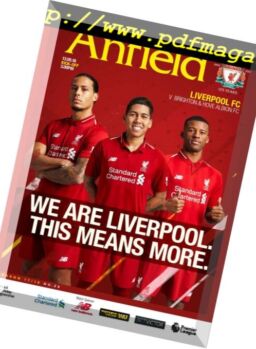 This is Anfield – Liverpool FC Programmes – 14 May 2018