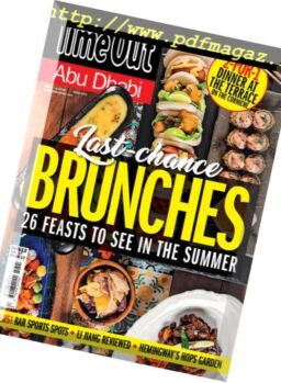 TimeOut Abu Dhabi – May 02, 2018