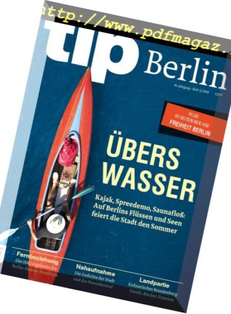 tip Berlin – 17 Mai 2018 Cover
