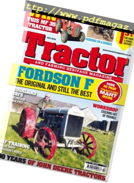 Tractor & Farming Heritage Magazine – July 2018 Cover