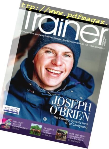 Trainer – European Edition – April 2018 Cover