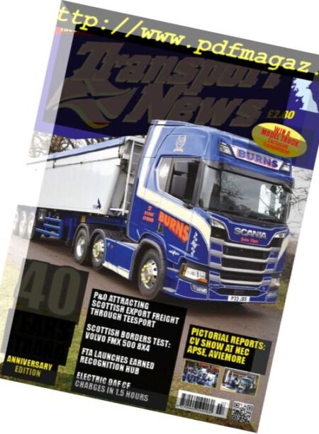 Transport News – July 2018 Cover