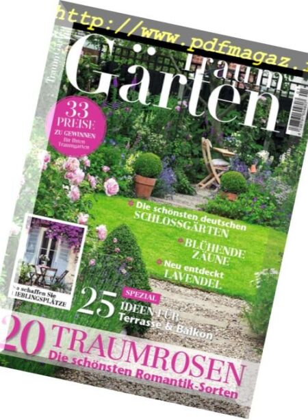 Traumgarten – Mai-Juni 2018 Cover