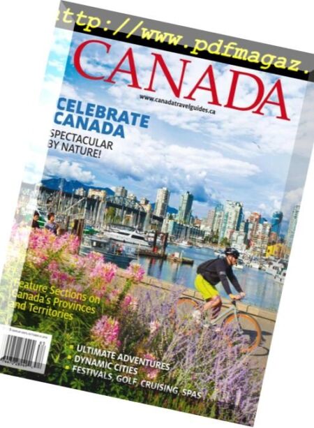 Travel Guide to Canada – April 2018 Cover