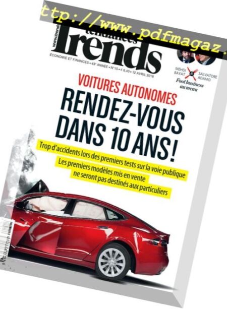 Trends Tendances – 12 Avril 2018 Cover