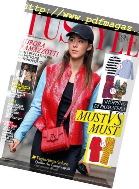 Tu Style – 8 maggio 2018 Cover