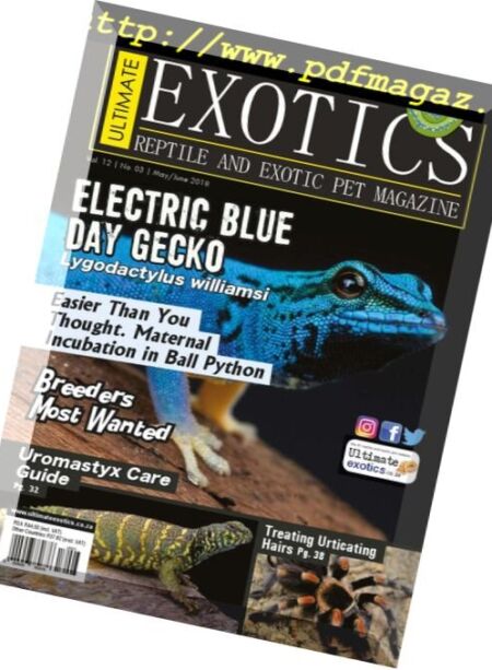 Ultimate Exotics – May 2018 Cover