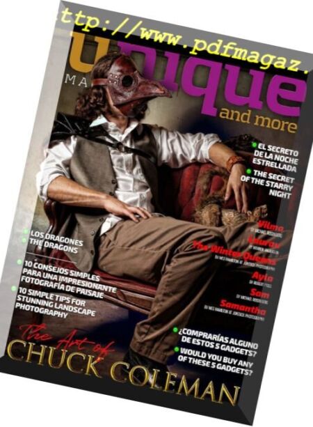 Unique Magazine – September 2017 Cover