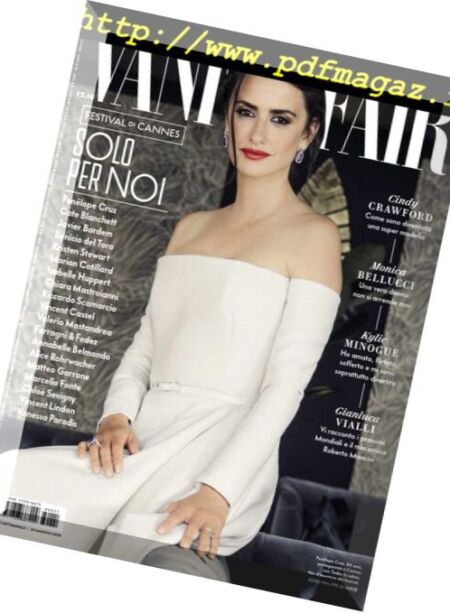 Vanity Fair Italia – 21 maggio 2018 Cover