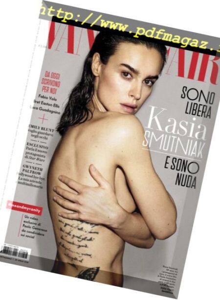 Vanity Fair Italia – 25 aprile 2018 Cover