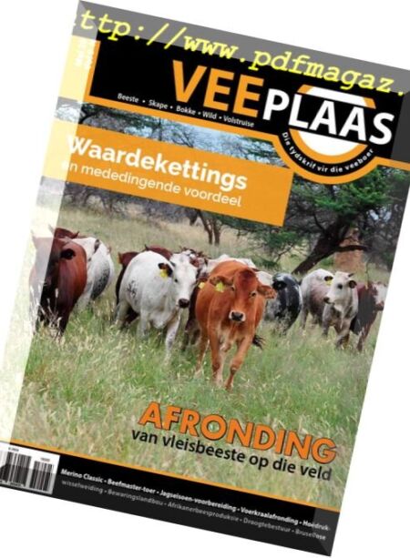 Veeplaas – Junie 2018 Cover