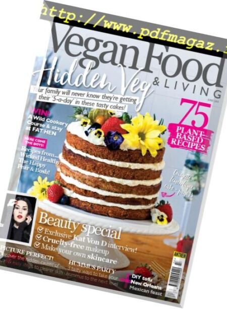 Vegan Food & Living – June 2018 Cover