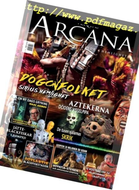 Veritas Arcana Swedish Edition – april 2018 Cover
