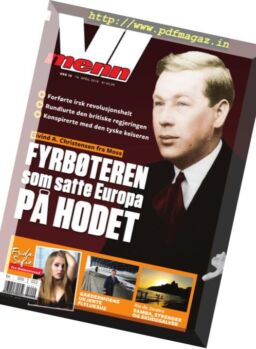 Vi Menn – 16 april 2018