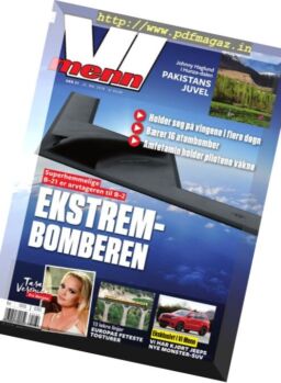 Vi Menn – 22 mai 2018