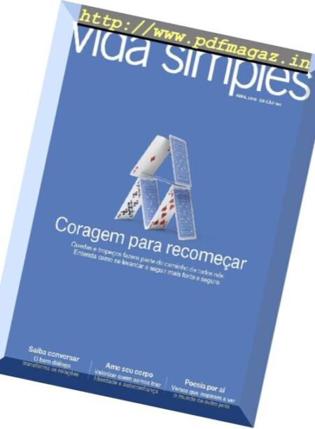 Vida Simples Brasil – Abril 2018 Cover