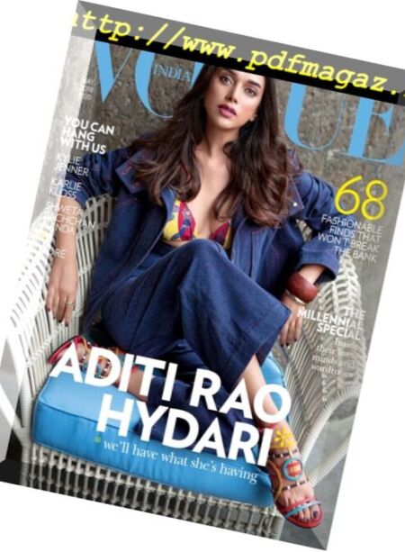 Vogue India – May 2018 Cover