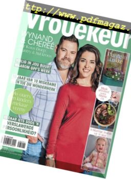 Vrouekeur – 25 Mei 2018