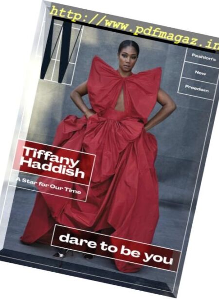 W Magazine – April 2018 Cover