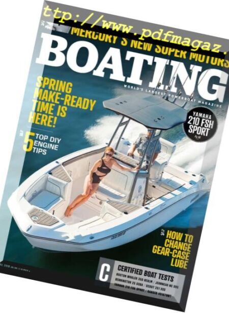 Water Ski – April 2018 Cover
