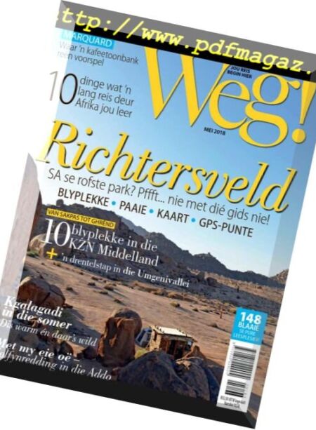 Weg! – Mei 2018 Cover