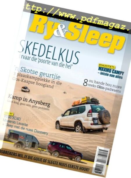 Weg! Ry & Sleep – Junie 2018 Cover