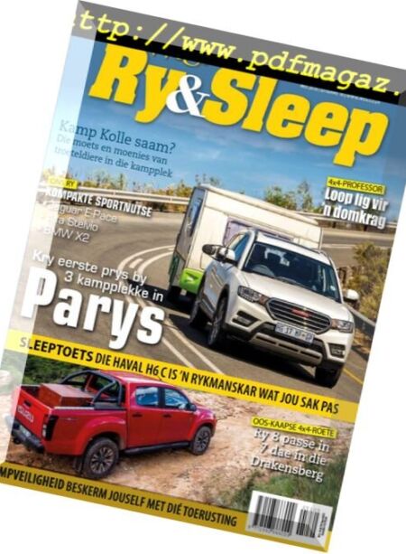 Weg! Ry & Sleep – Mei 2018 Cover