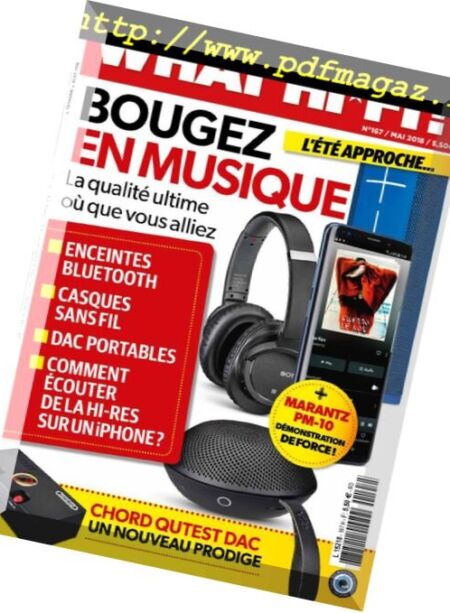 What Hi-Fi France – mai 2018 Cover