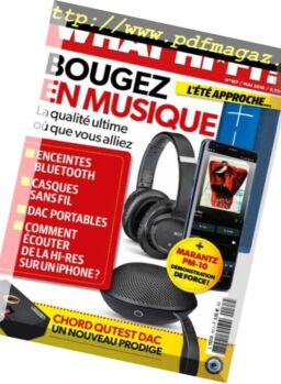 What Hifi France – mai 2018