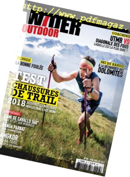 Wider – 30 avril 2018 Cover