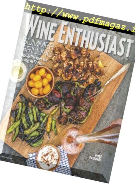 Wine Enthusiast – July 2018 Cover