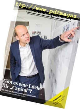 Wirtschaftsjournalist – N 03, 2015