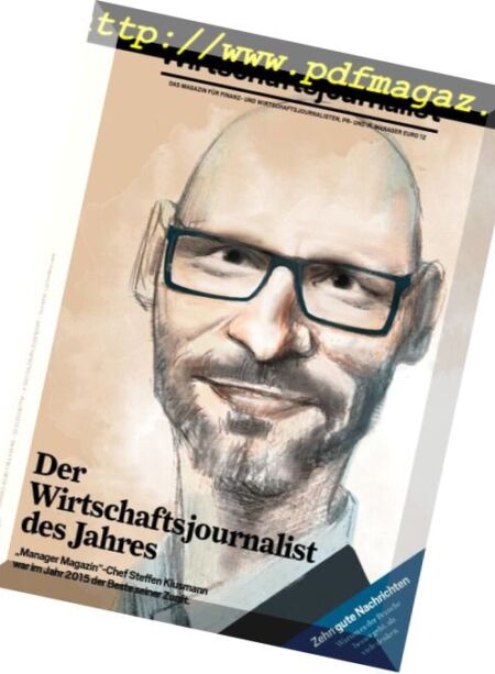Wirtschaftsjournalist – N 06, 2015 Cover