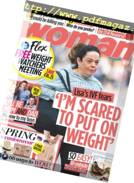 Woman UK – 30 April 2018 Cover
