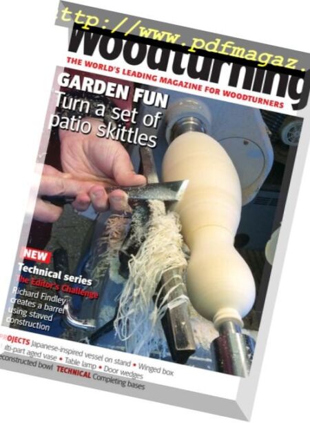 Woodturning – June 2018 Cover