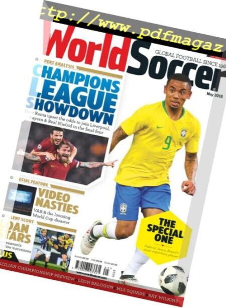 World Soccer – May 2018 Cover