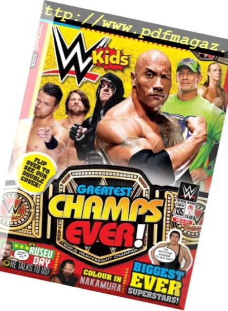 WWE Kids – April 2018 Cover